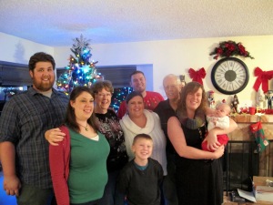 My parents with almost all of their grandkids!